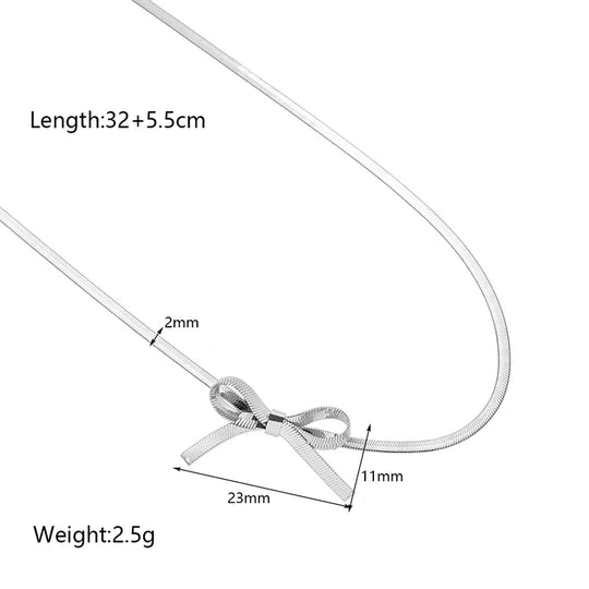 Elegante Strik Ketting