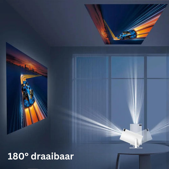 Kleine Thuisbioscoop Projector