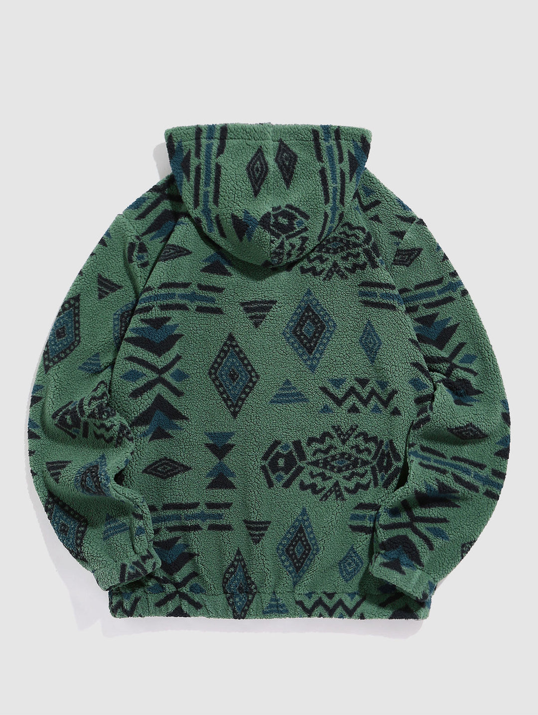 Azteek Tribal Fuzzy Hoodie