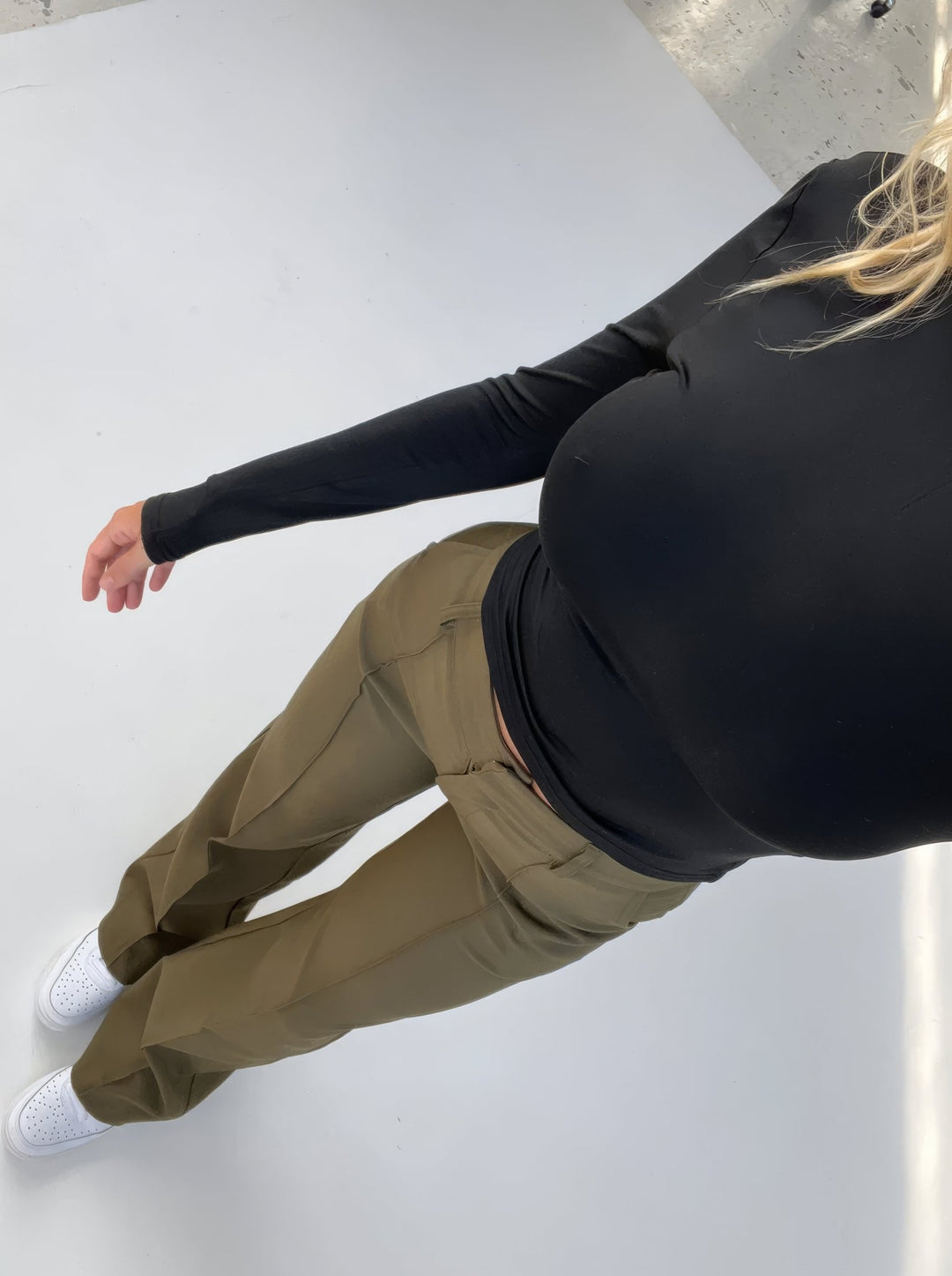 Comfortabele Wijde Hoge Taille Broek