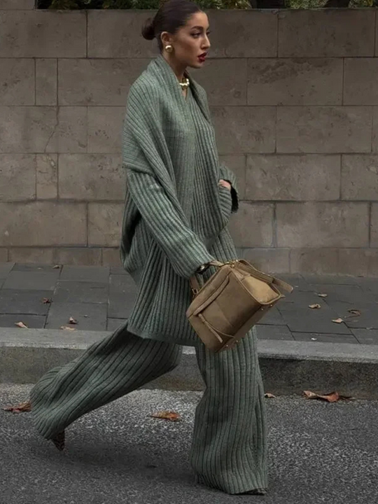 Cozy 3-delige Breisel Set