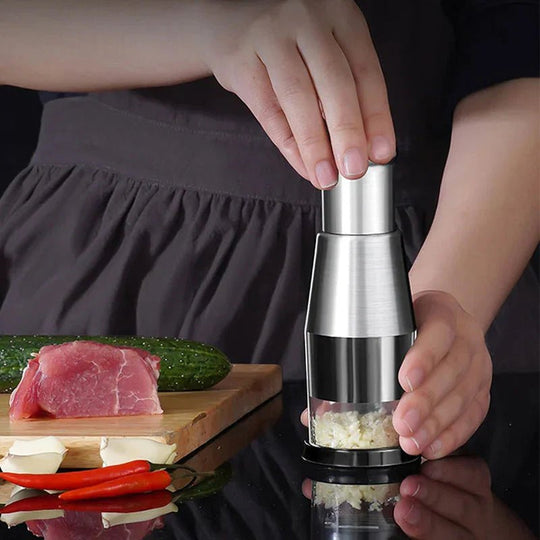 GarlicMaster™ Multifunctionele Knoflookhakker