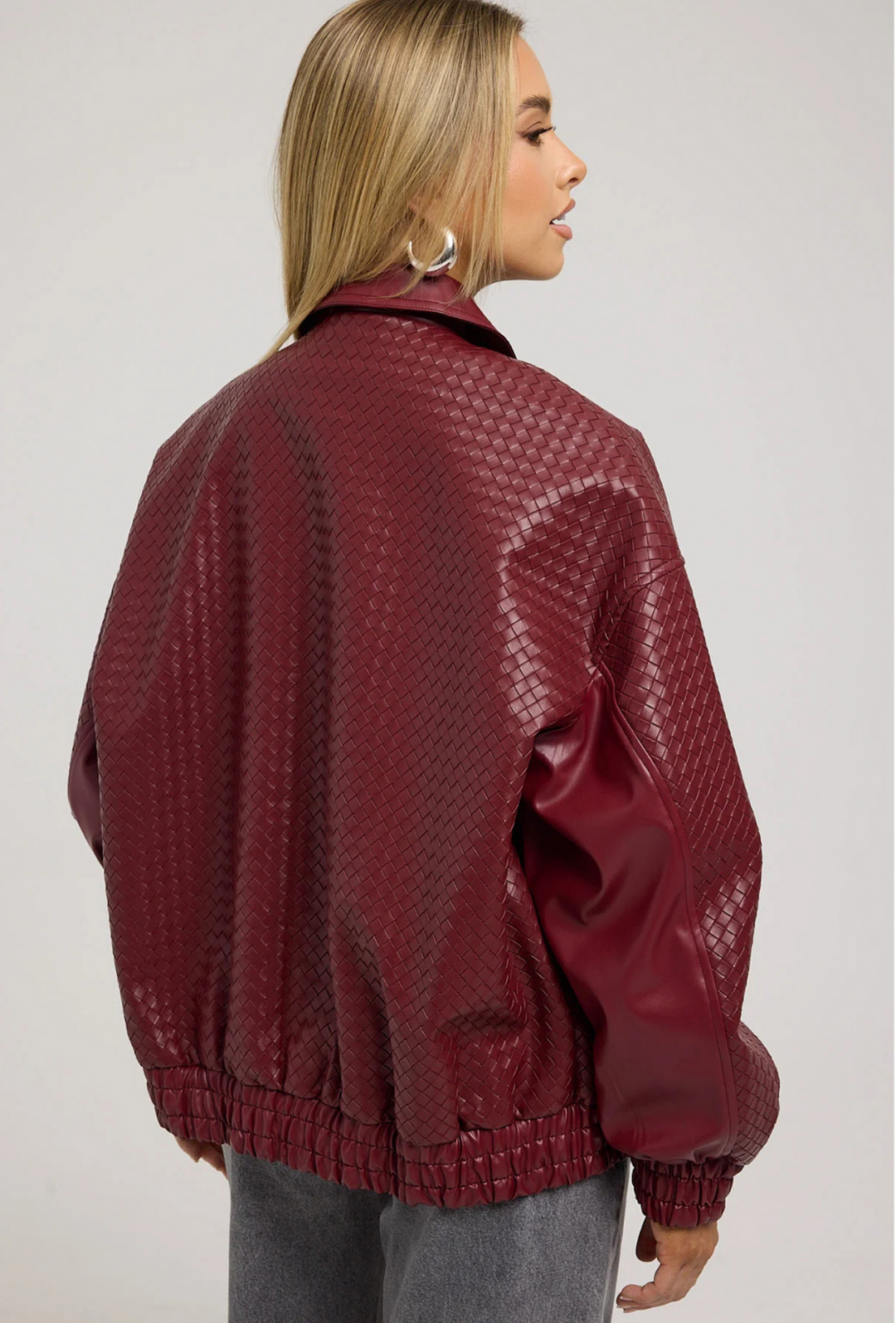 Bordeaux Chic Bomber