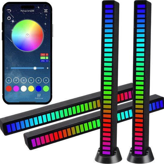 RhythmGlow™ Levendige Muziek-Lichtsynchronisatie