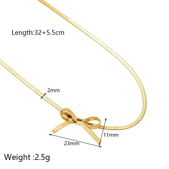 Elegante Strik Ketting