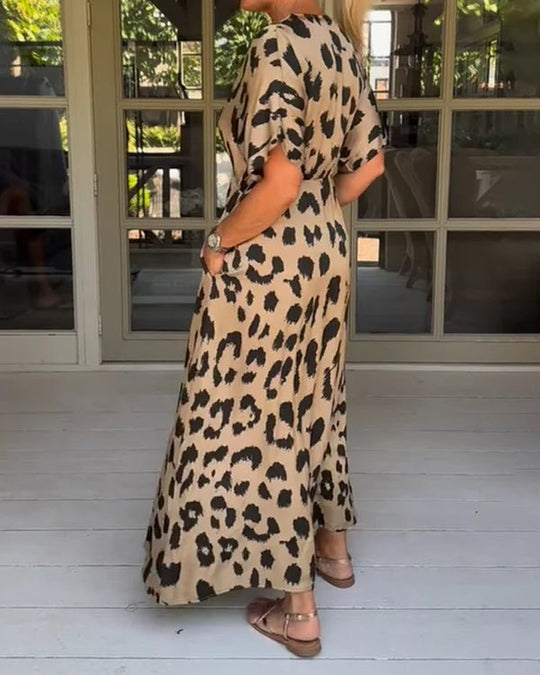 Leopard Maxi Jurk