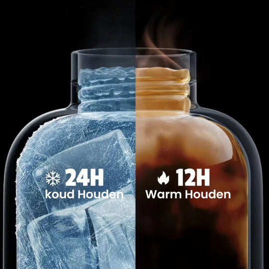Magnetische Waterfles met Telefoonhouder