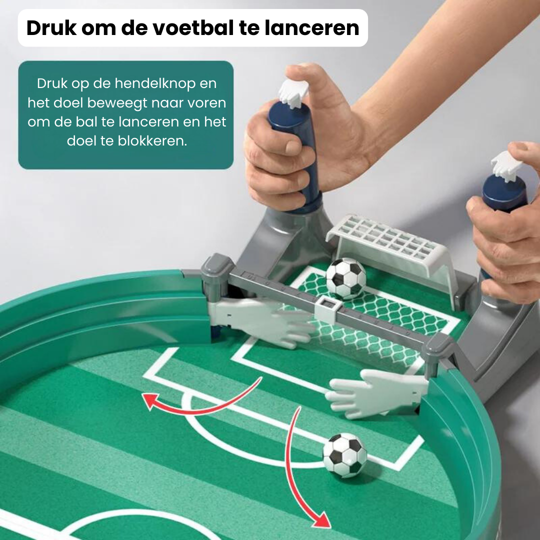 Tafelvoetbalspel voor alle leeftijden