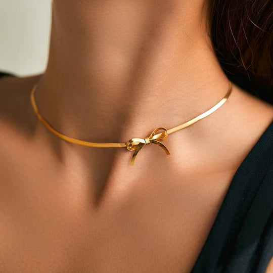 Elegante Strik Ketting