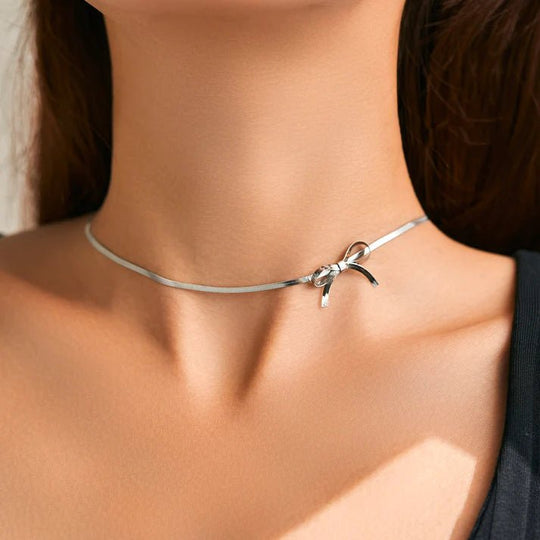 Elegante Strik Ketting