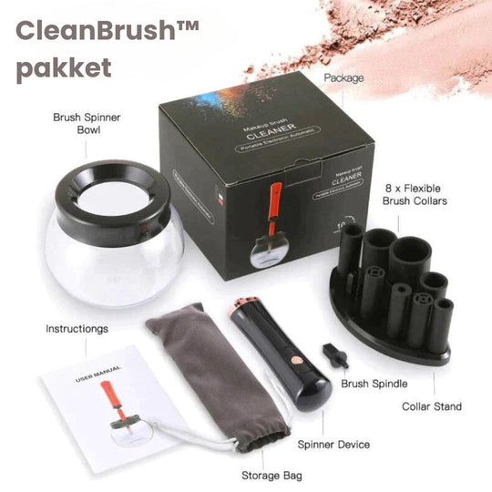 CleanBrush™ Professionele Make-up Penseelreiniger