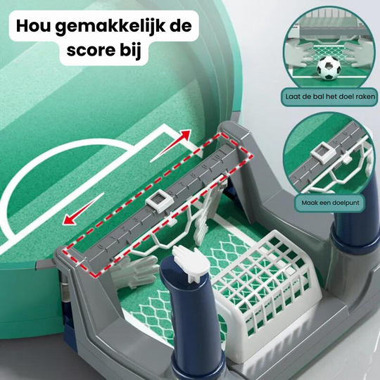 Tafelvoetbalspel voor alle leeftijden