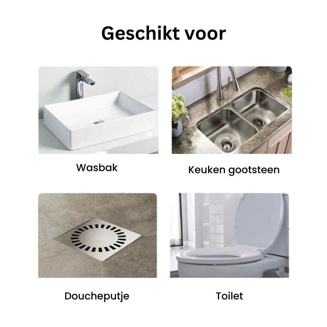 PipeCleaner™ Afvoerreiniger op basis van schuim
