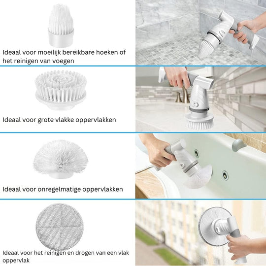 ScrubMax™ Draadloze Power Scrubber