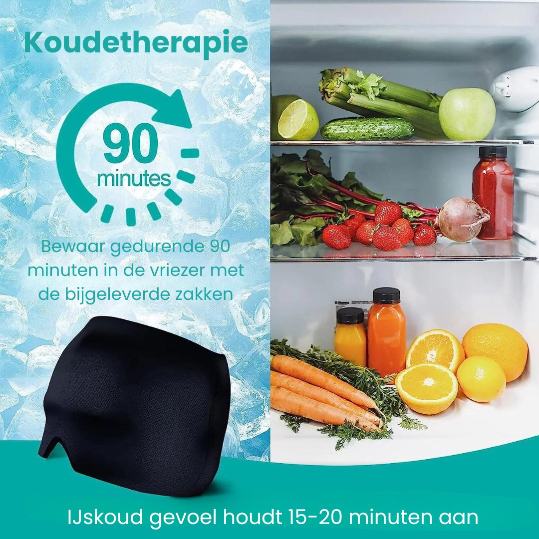 IceCap™ Verkoelende muts voor Hoofdpijn & Migraine