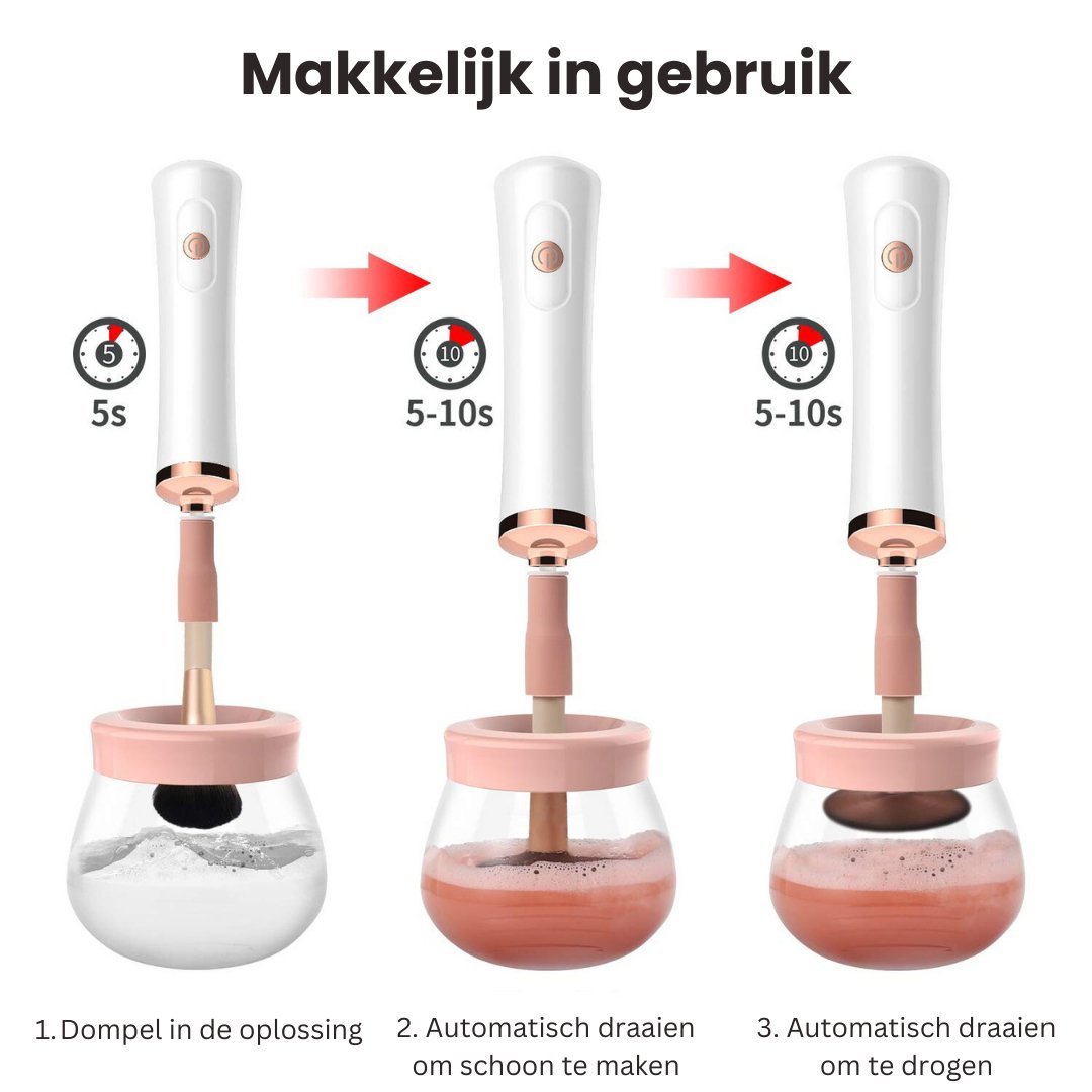 CleanBrush™ Professionele Make-up Penseelreiniger