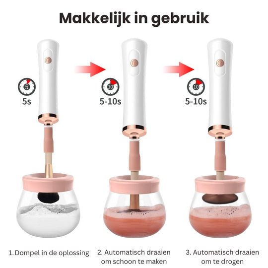 CleanBrush™ Professionele Make-up Penseelreiniger