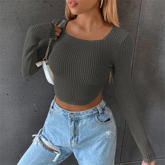 Gebreide Crop Top