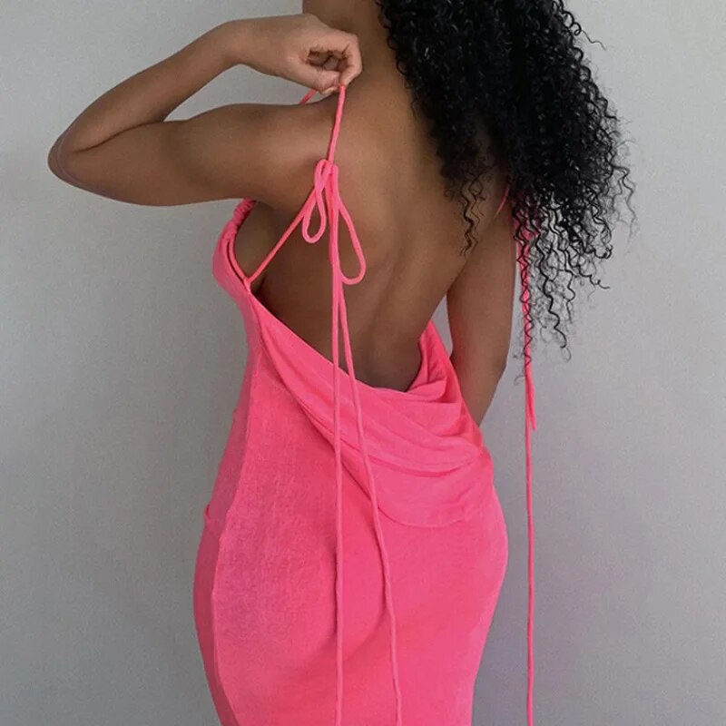 backless maxi dress