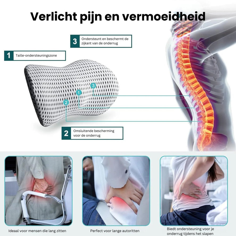 Lendesteun Kussen voor Rugondersteuning