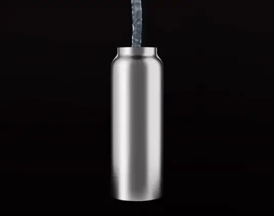 Magnetische Waterfles met Telefoonhouder