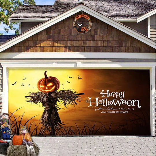 Halloween Garagedeur Decoratie