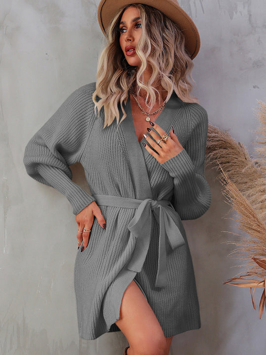 Sweater Jurk met lange mouwen