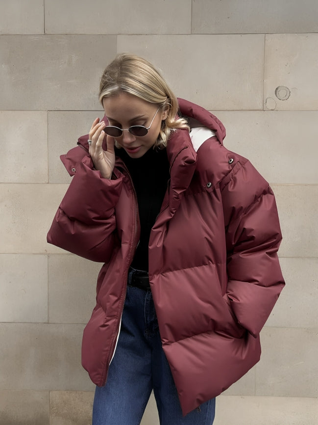 Luxe Down Puffer Jas