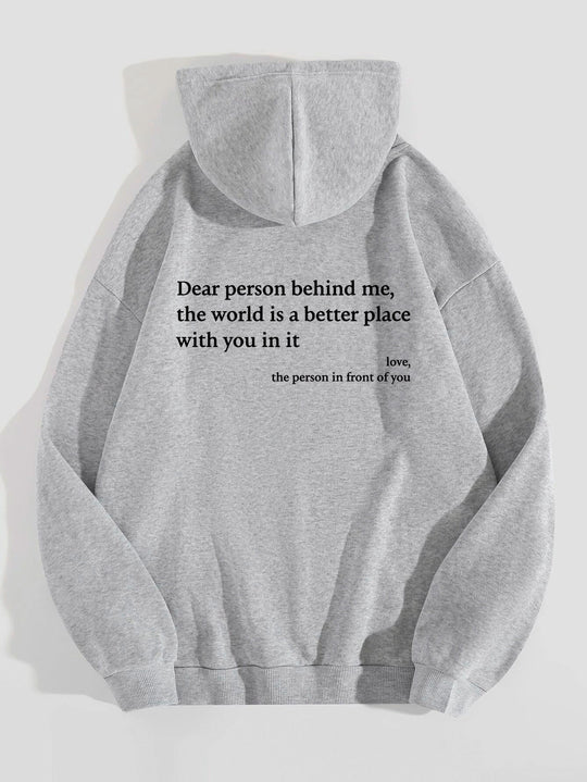 Dear Person Behind Me Hoodie