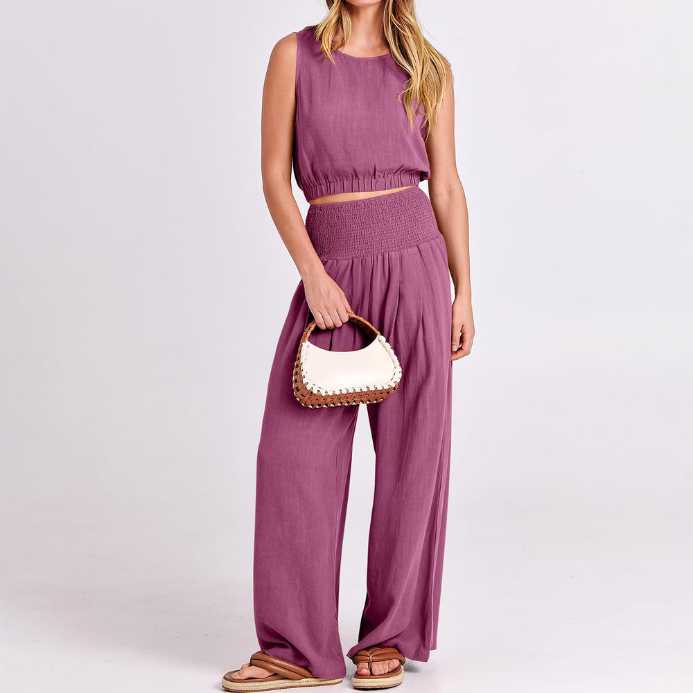 Jumpsuit met hoge taille