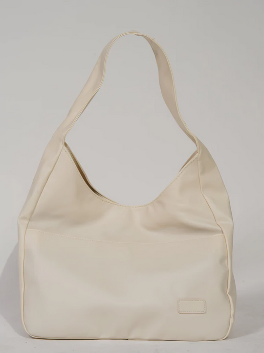 Katy Leren Hobo Tas - Rits Versie