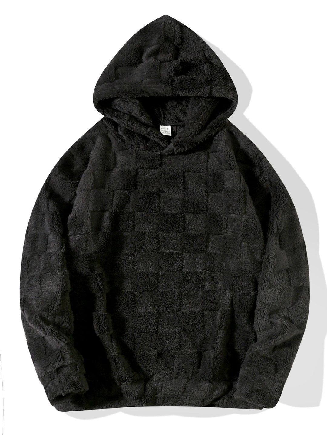 Checkerboard Teddy Hoodie