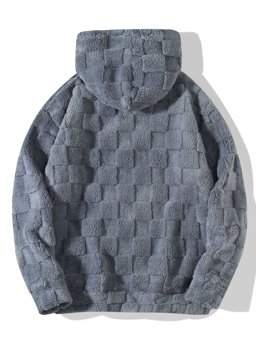 Checkerboard Teddy Hoodie