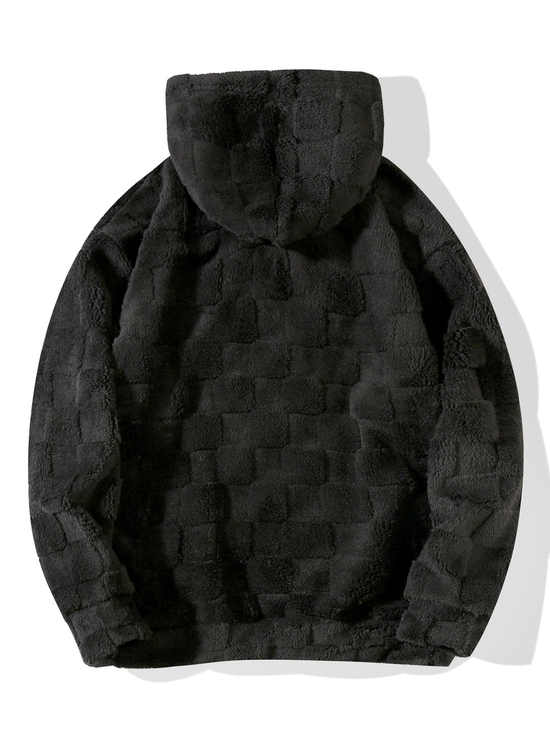 Checkerboard Teddy Hoodie