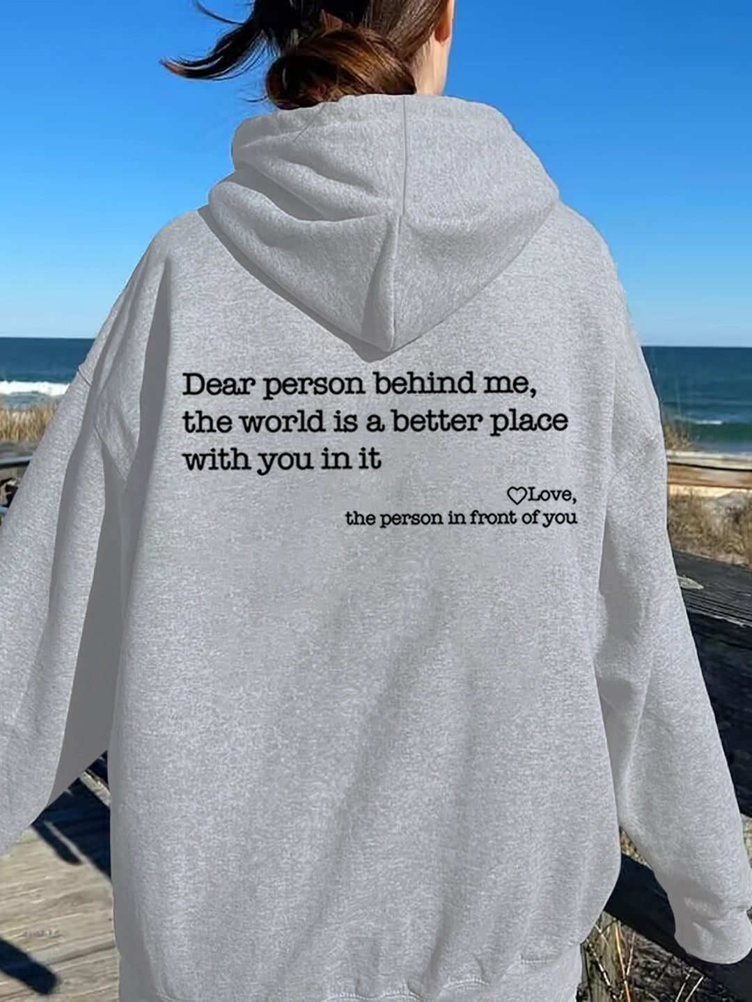 Dear Person Behind Me Hoodie