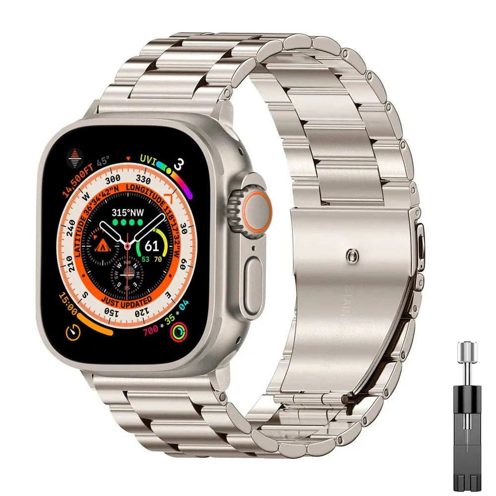 Titanium Band voor Apple Watch