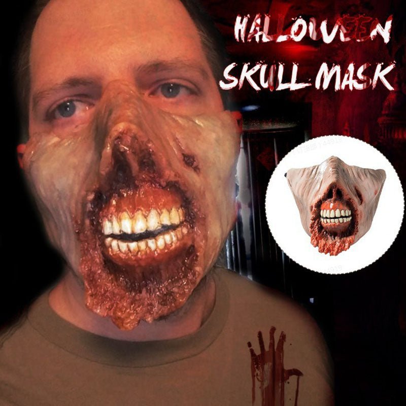 Extra Realistisch Halloween Masker + GRATIS hoed