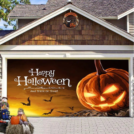 Halloween Garagedeur Decoratie