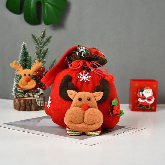 christmas gift doll bag