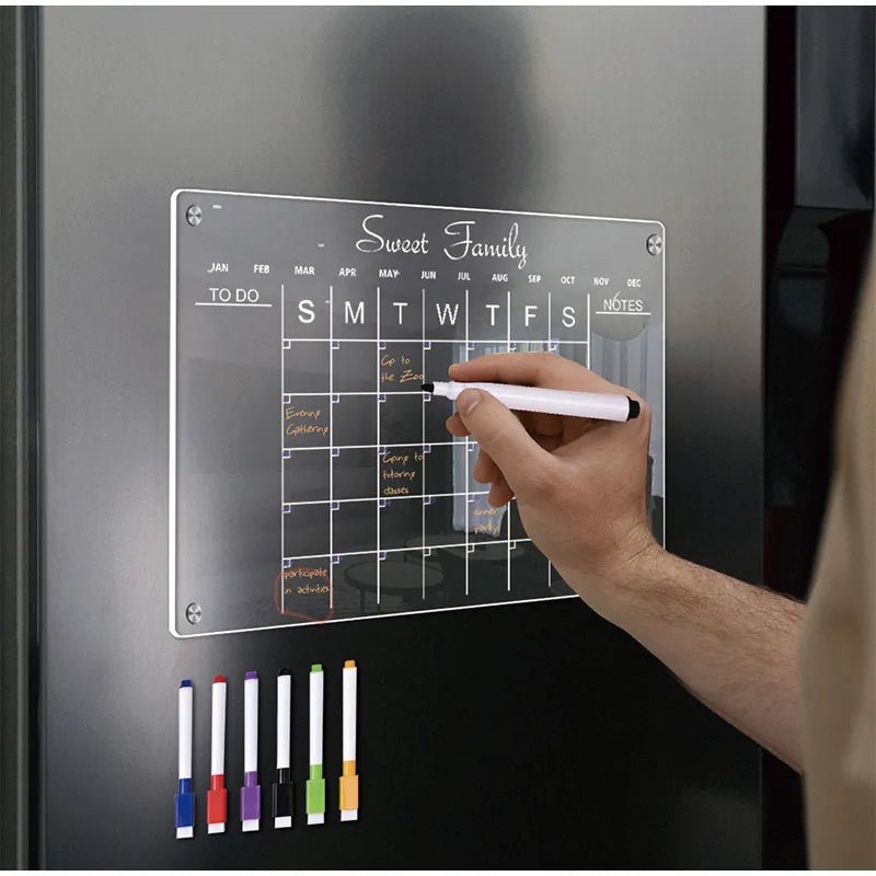 Magnetische Kalender en Planner Kit voor koelkast