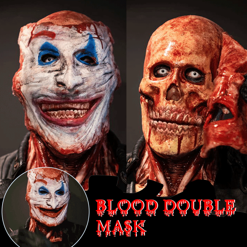 MysticMorph™ Dubbellaags Halloween Masker
